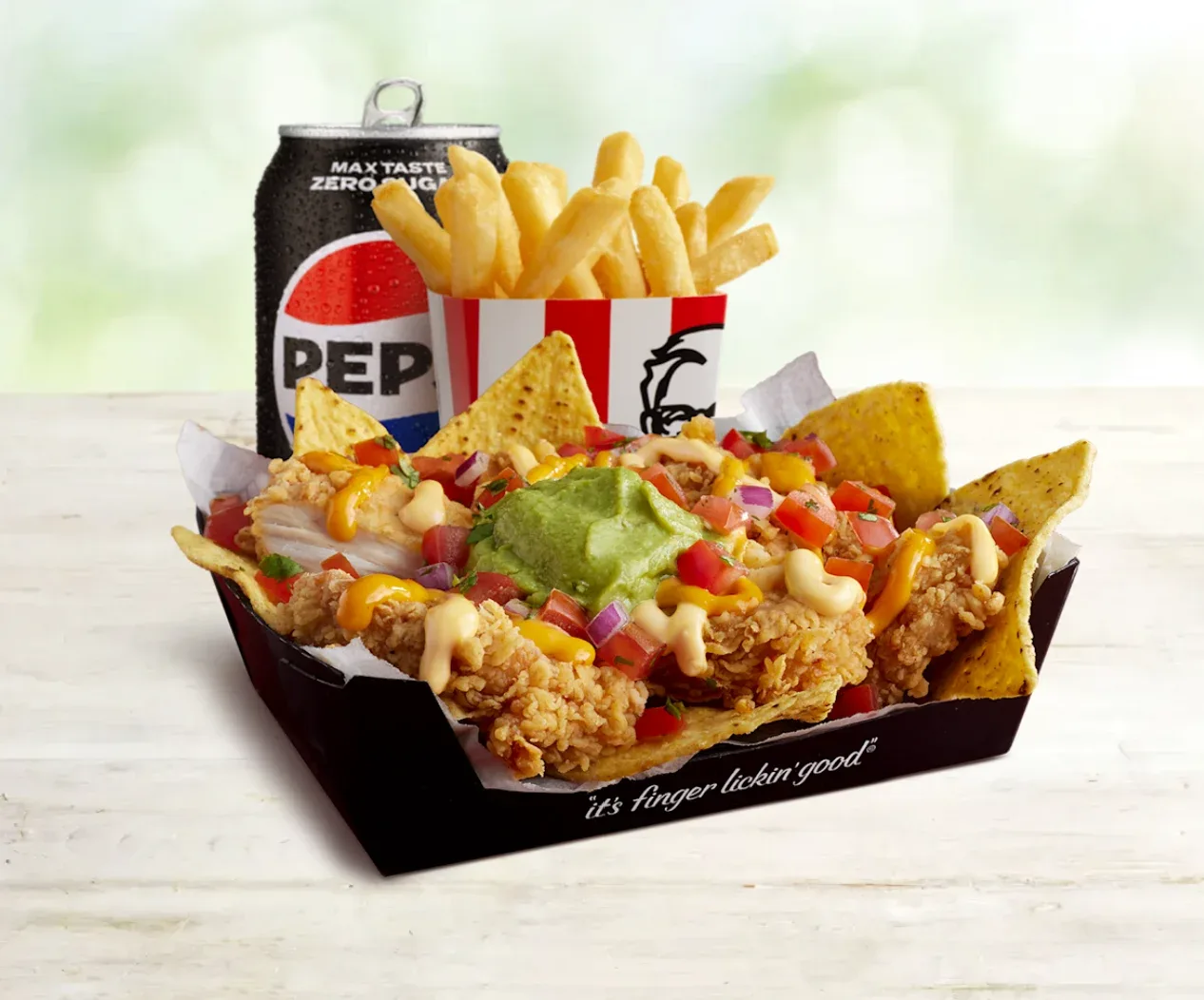 zinger nachos combo